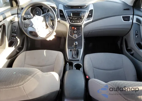 2016 Hyundai Elantra Se from USA, damaged, VIN KMHDH4AE2GU645842